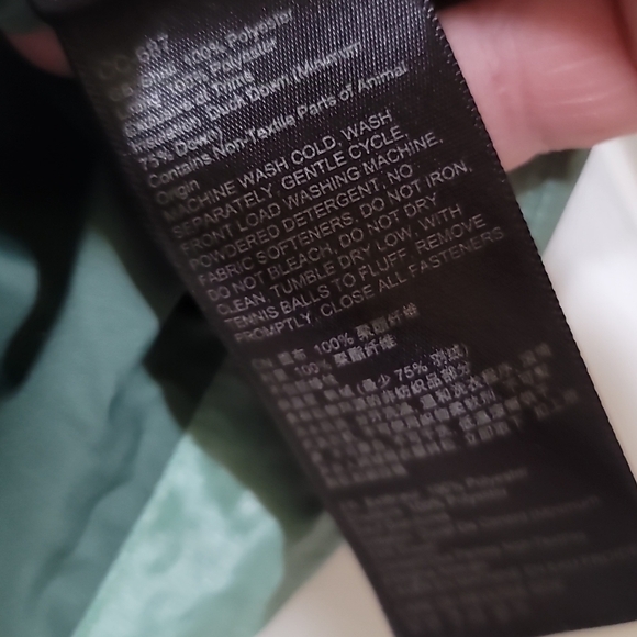 Marmot 600 Down Filled Quilted Puffer Coat Large Spanish Moss Pinecrest Coat - Picture 9 of 10